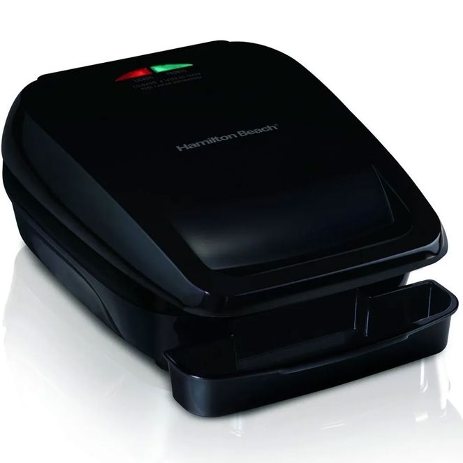 Grill-Eletrico-Hamilton-Beach-Para-04-Porcoes-Antiaderente Grill-Eletrico-Hamilton-Beach-Para-04-Porcoes-Antiaderente