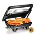 Sanduicheira-Panini-Gourmet-Pretaprata-Hamilton-Beach Sanduicheira-Panini-Gourmet-Pretaprata-Hamilton-Beach