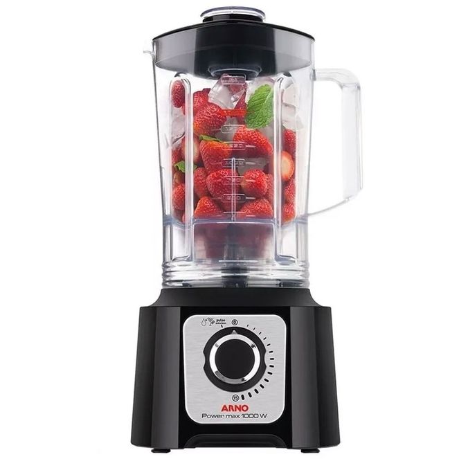 Liquidificador-Arno-Power-Max-1000w-Turbo-15-Velocidades-preto Liquidificador-Arno-Power-Max-1000w-Turbo-15-Velocidades-preto