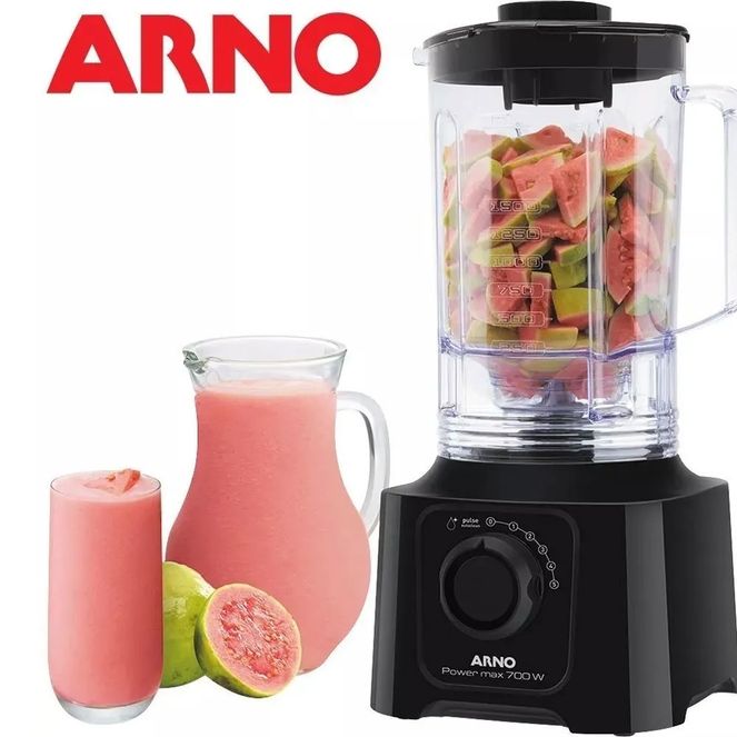 Liquidificador-Power-Max-Turbo-Arno-700w-5-Velocidades-31-L Liquidificador-Power-Max-Turbo-Arno-700w-5-Velocidades-31-L
