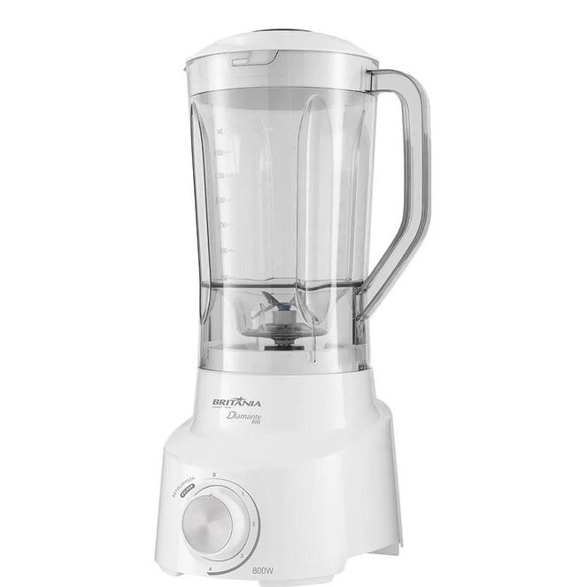 Liquidificador-Britania-Turbo-Diamante-800w-4-Velocid-265-L-branco Liquidificador-Britania-Turbo-Diamante-800w-4-Velocid-265-L-branco