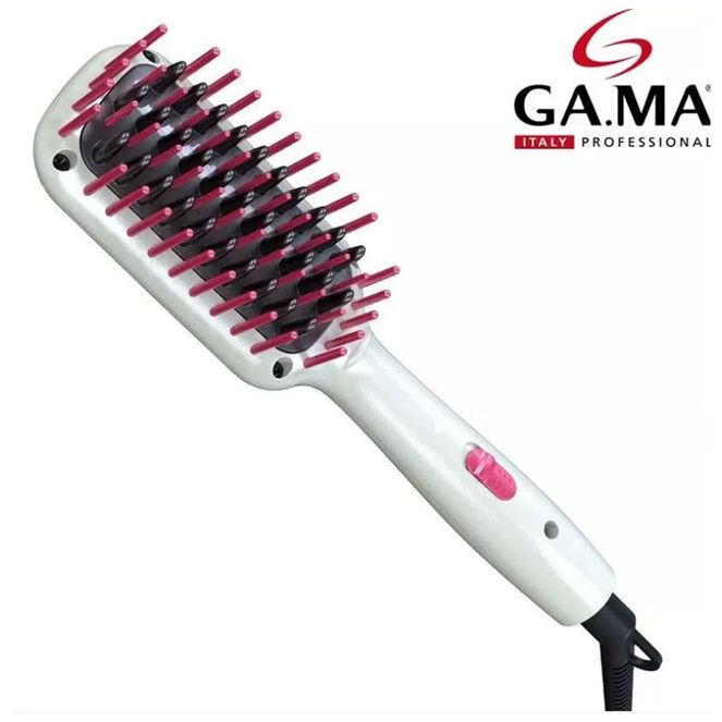 Escova-Alisadora-Gama-Italy-Innova-Nano-Ceramic-Ion-Bivolt-333 Escova-Alisadora-Gama-Italy-Innova-Nano-Ceramic-Ion-Bivolt-333