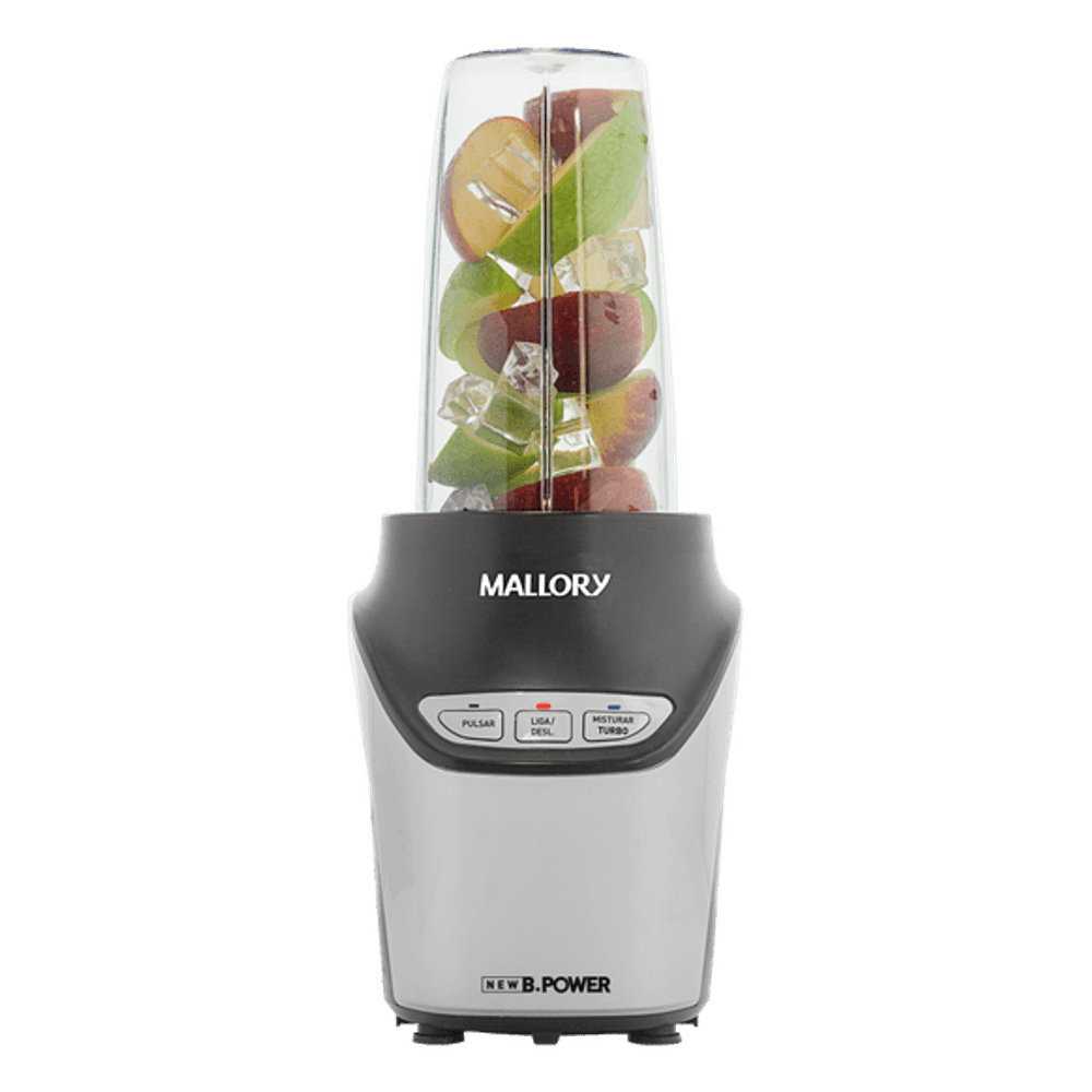 Mega Liquidificador Blender Processador Mallory New B Power Inox 1000w ...