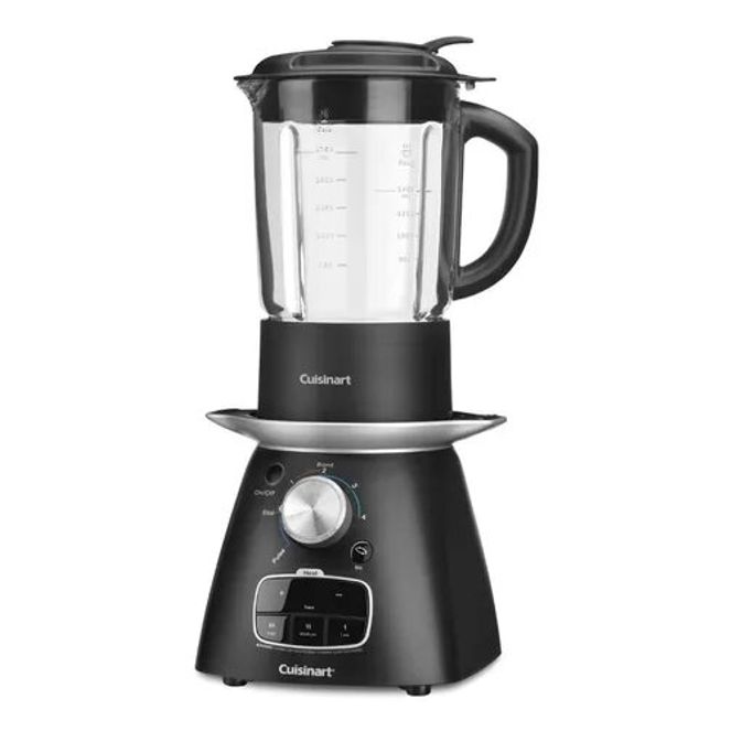 Liquidificador-Com-Aquecimento-175l-Cuisinart-4-Velocidades Liquidificador-Com-Aquecimento-175l-Cuisinart-4-Velocidades