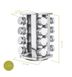 Porta-Temperos-Giratorio-Biscuitt-Giro-Em-Vidro-e-Inox-Com-16-Potes-5 Porta-Temperos-Giratorio-Biscuitt-Giro-Em-Vidro-e-Inox-Com-16-Potes-5