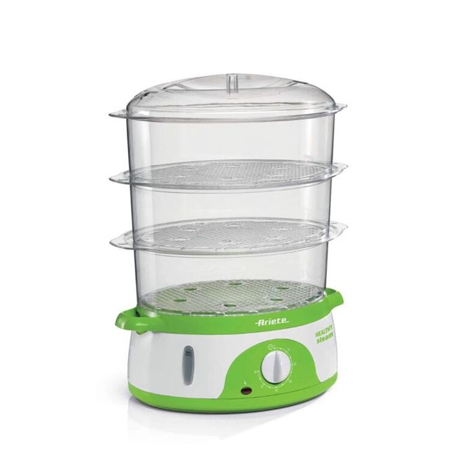 Panela-A-Vapor-Eletrica-Ariete-Healthy-Steam-800W-9L-3-Bandejas-1 Panela-A-Vapor-Eletrica-Ariete-Healthy-Steam-800W-9L-3-Bandejas-1