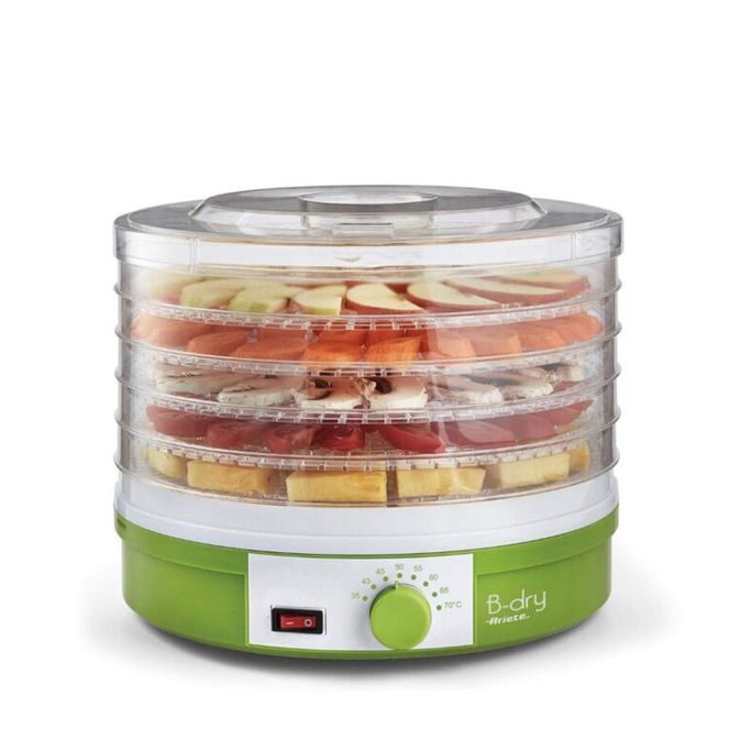 Desidratador-De-Alimentos-Frutas-Ariete-B-dry-5-Bandejas-245W-1 Desidratador-De-Alimentos-Frutas-Ariete-B-dry-5-Bandejas-245W-1